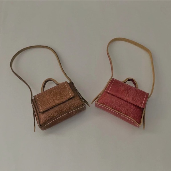 Mini sac à main "cuir" -- votre choix de couleur