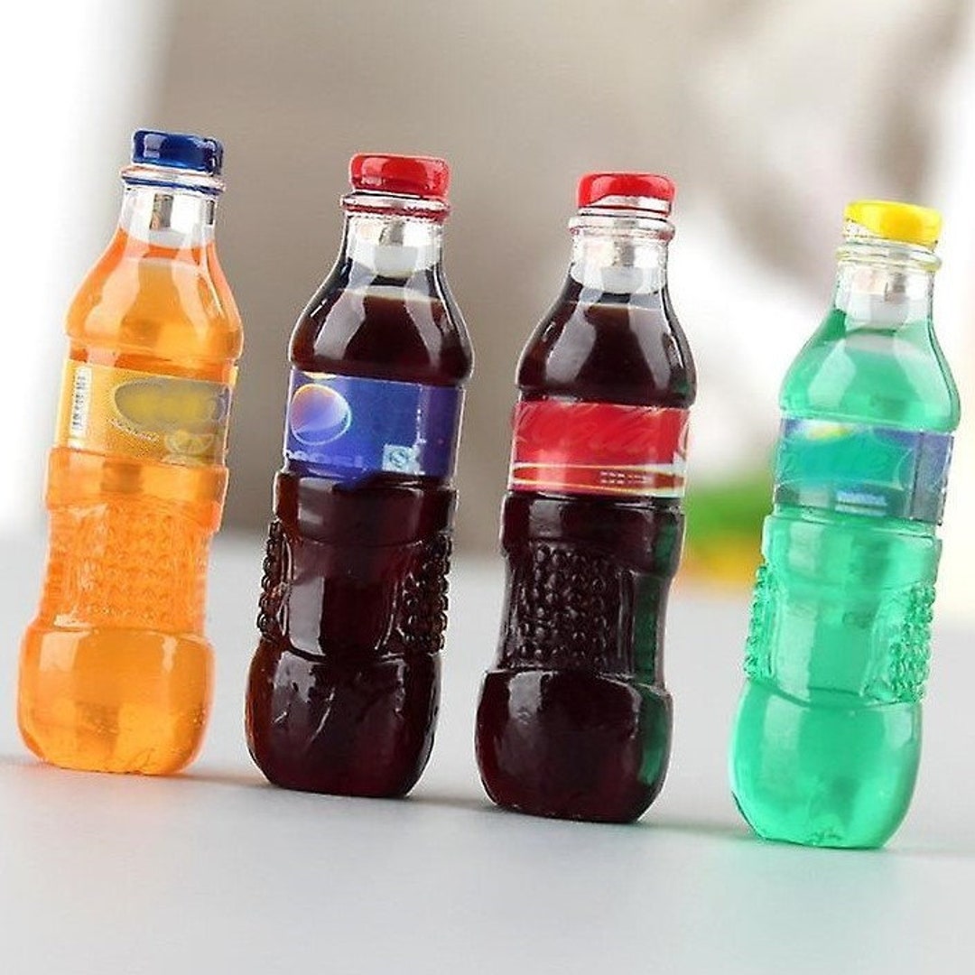 4 Mini Pop Bottles Etsy