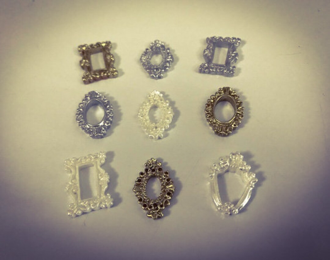 10 Micro Picture Frames - Random Styles - Etsy