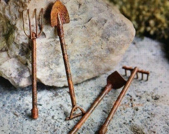 4 Mini Garden Tools