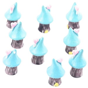 Clearance!  5 Pcs of Adorable Tiny Fairy Houses