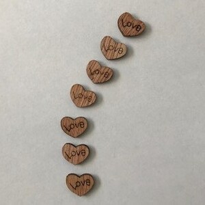 Love Wood Hearts - 100 or 200