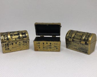 1, 5 or 10 Miniature Treasure Chests