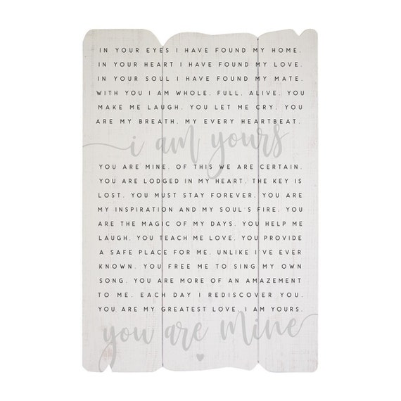 I Am Yours And You Are Mine Sign In Your Eyes I Have Found Etsy I Am Yours And You Are Mine Sign In Your Eyes I Have Found Etsy