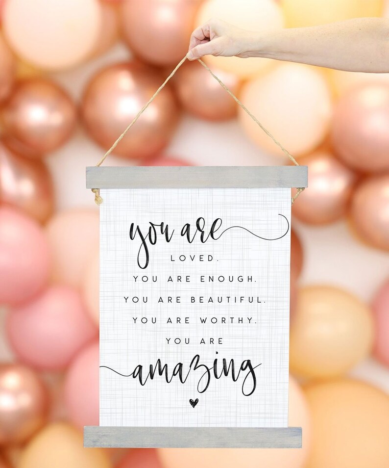 You Are Loved You Are Amazing You Are Beautiful You Are Etsy