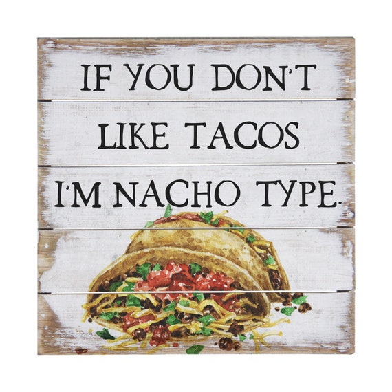 Farmhouse Decor 8x10 Funny Taco Print Taco Tuesday Taco Gift Taco Quote As For Me and My House We Will Serve Tacos Taco Printable