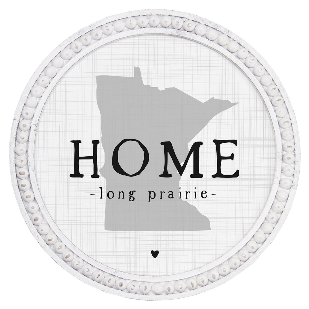 Round Home Sign Round Sign With City and State Round Wood Etsy