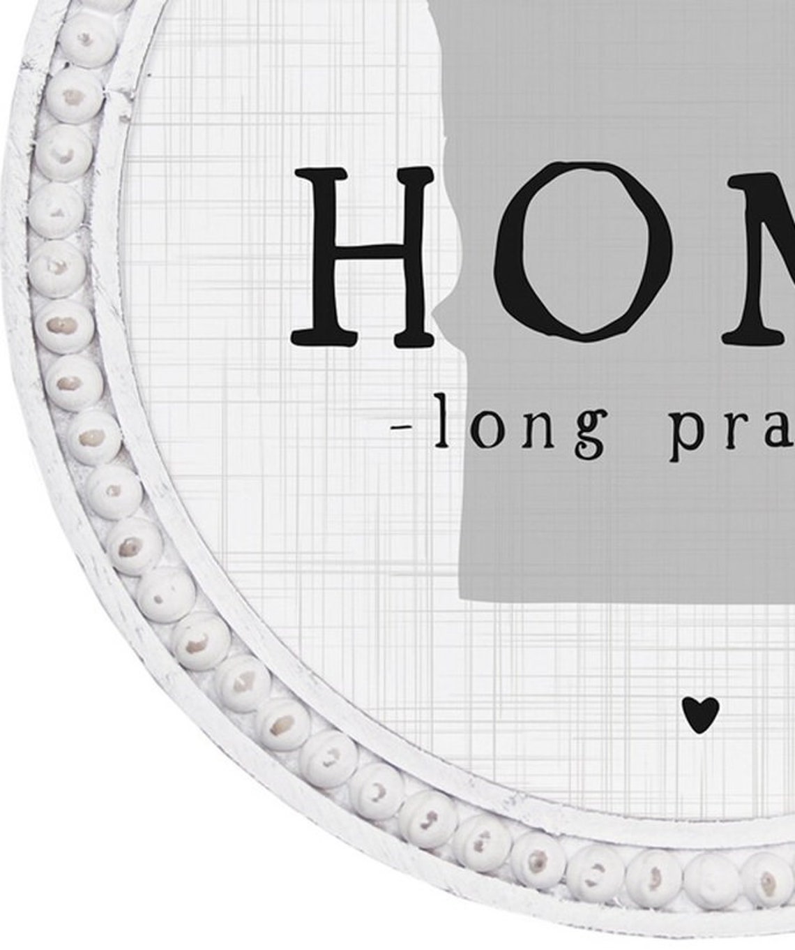 Round Home Sign Round Sign With City and State Round Wood Etsy