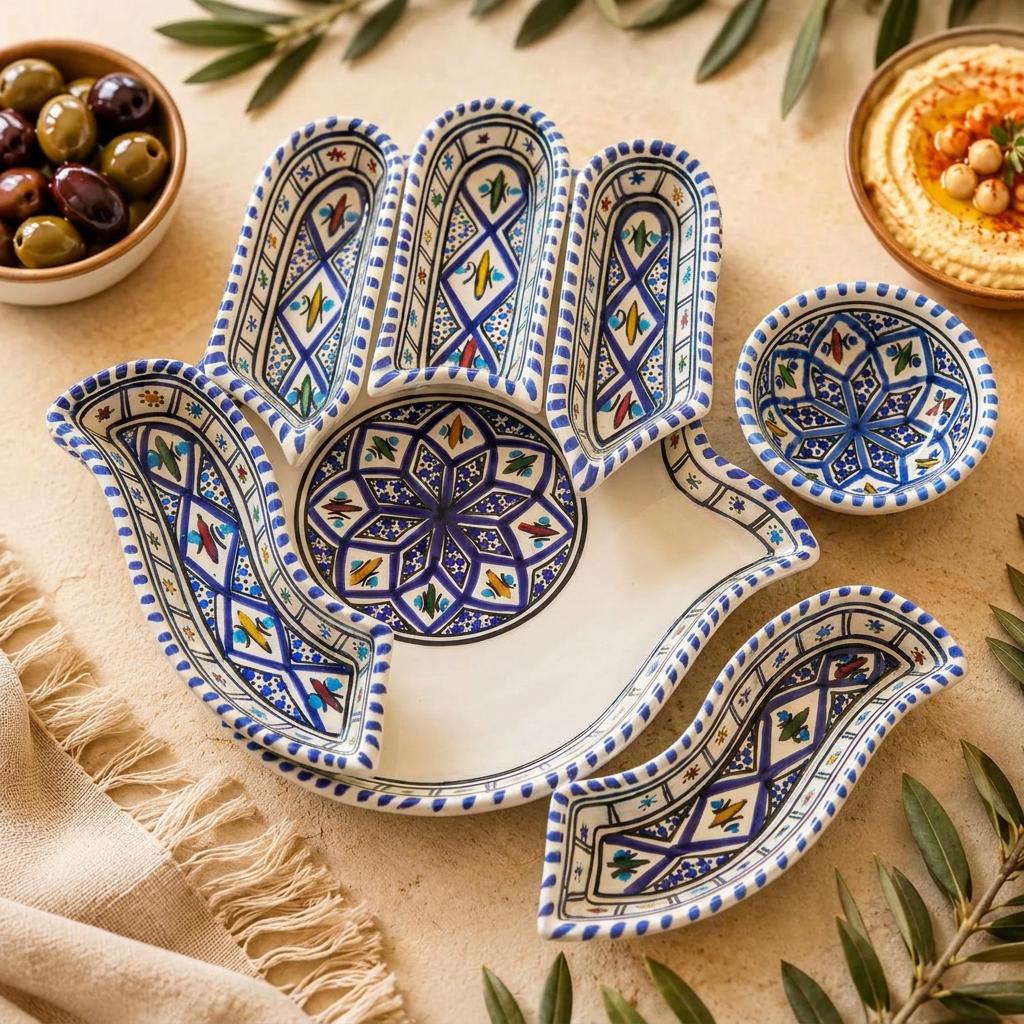 Ceramic Hamsa - Etsy