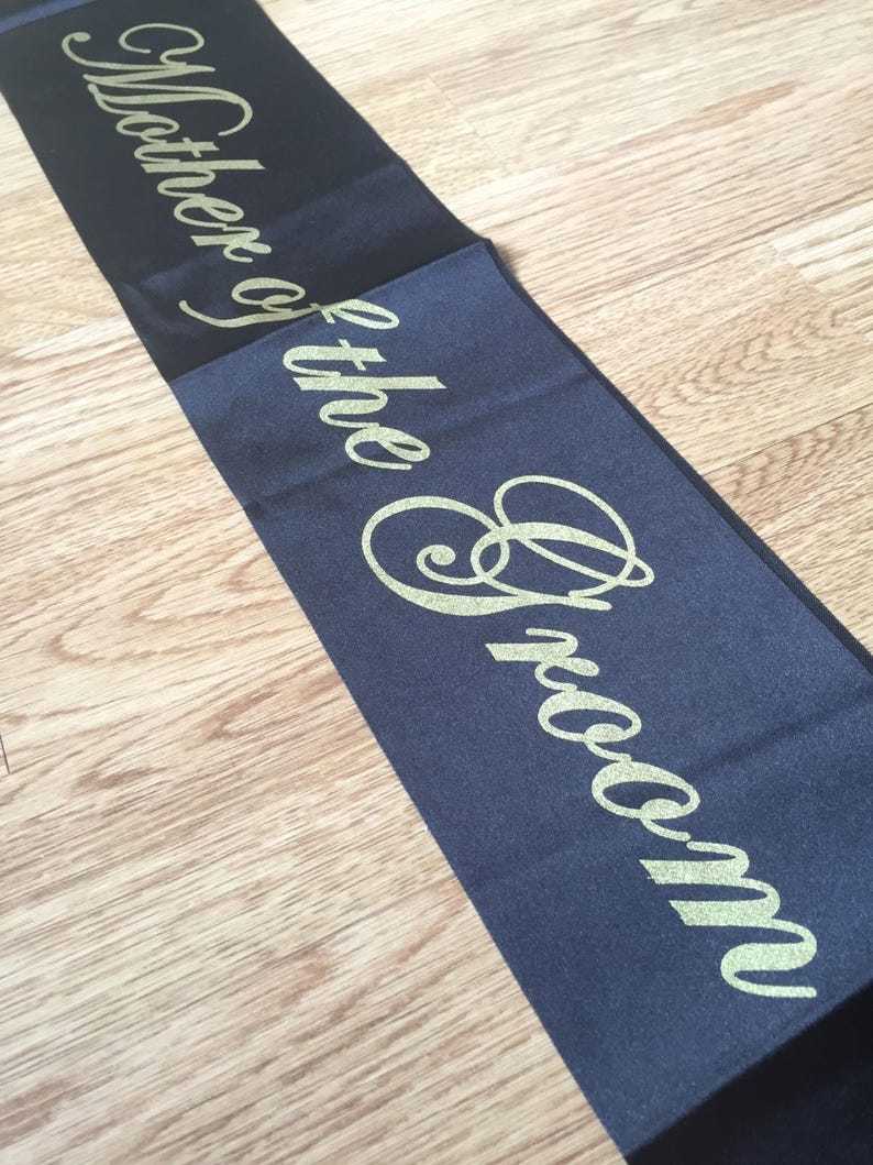 Hen Party sashes mix and match black and gold UK seller bachelorette bride tribe team bride Quick dispatch Bild 8