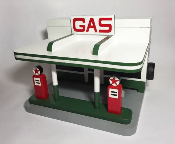 1950 S Style Gas Station Bird Feeder Etsy