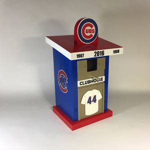 Cubs Championship Locker Room Bird House