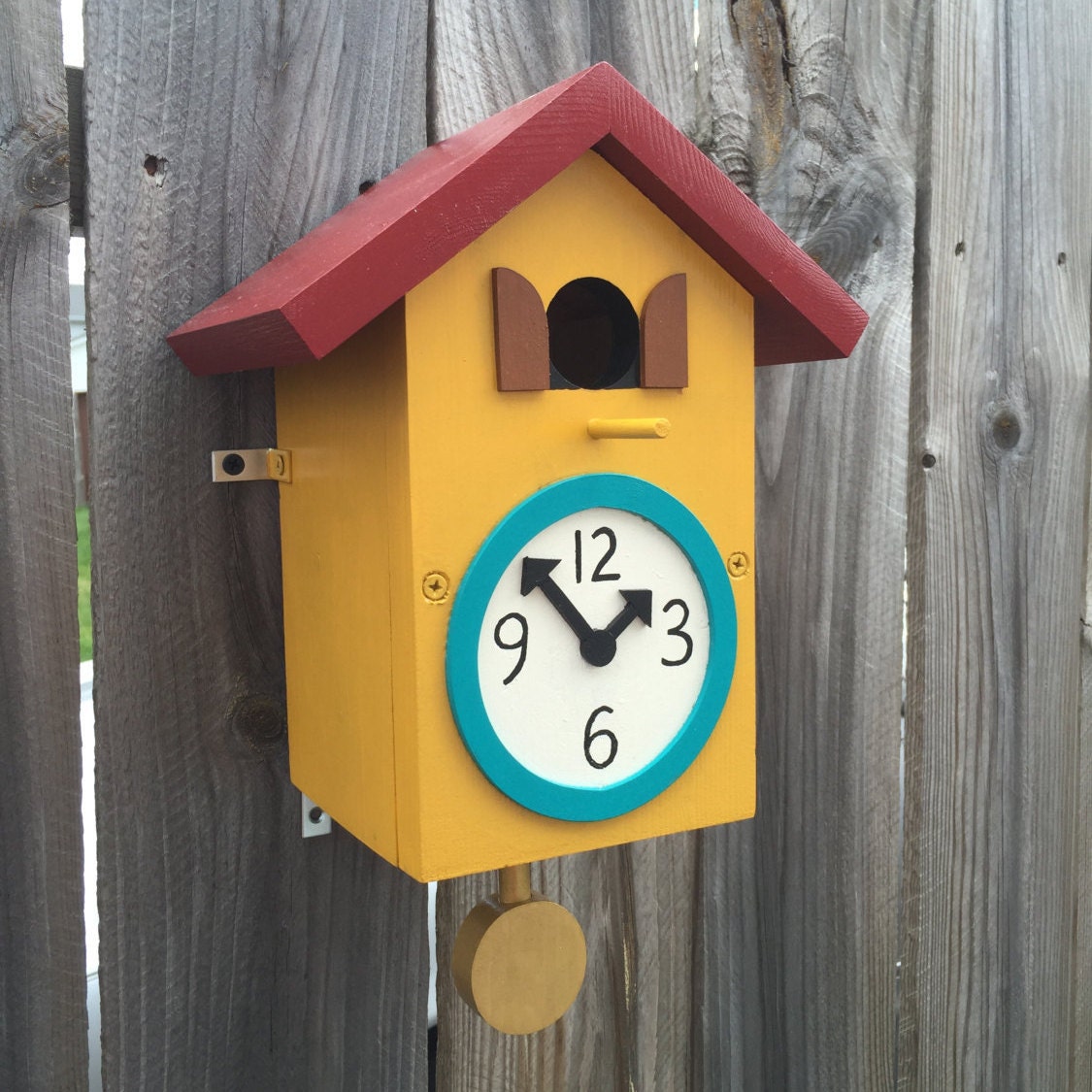 Coo Coo Clock Bird House Etsy
