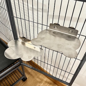 Stainless Steel Cool Ledges for Chinchilla, Ferret, degu and small pets, Rodents