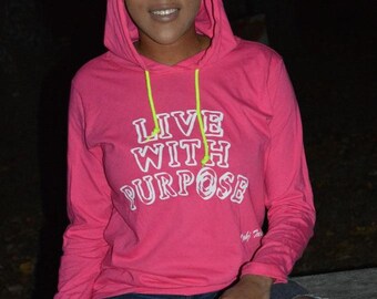 Live with Purpose hoodie