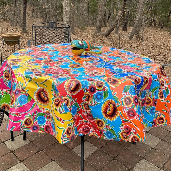 Oilcloth Tablecloth Etsy