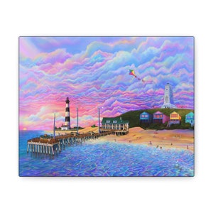 Nags Head OBOX Gallery Wrapped Canvas Print