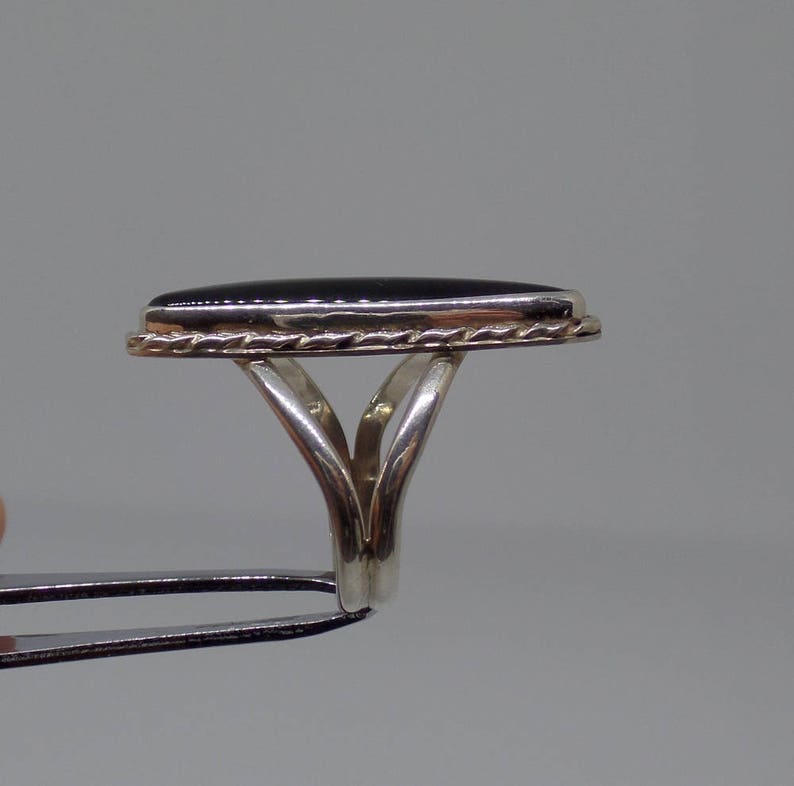 Black Onyx Jewelry Womens Black Onyx Ring Black Onyx Ring Under 100 Ladies Black Onyx Ring 1517 Sterling Silver Black Onyx 925