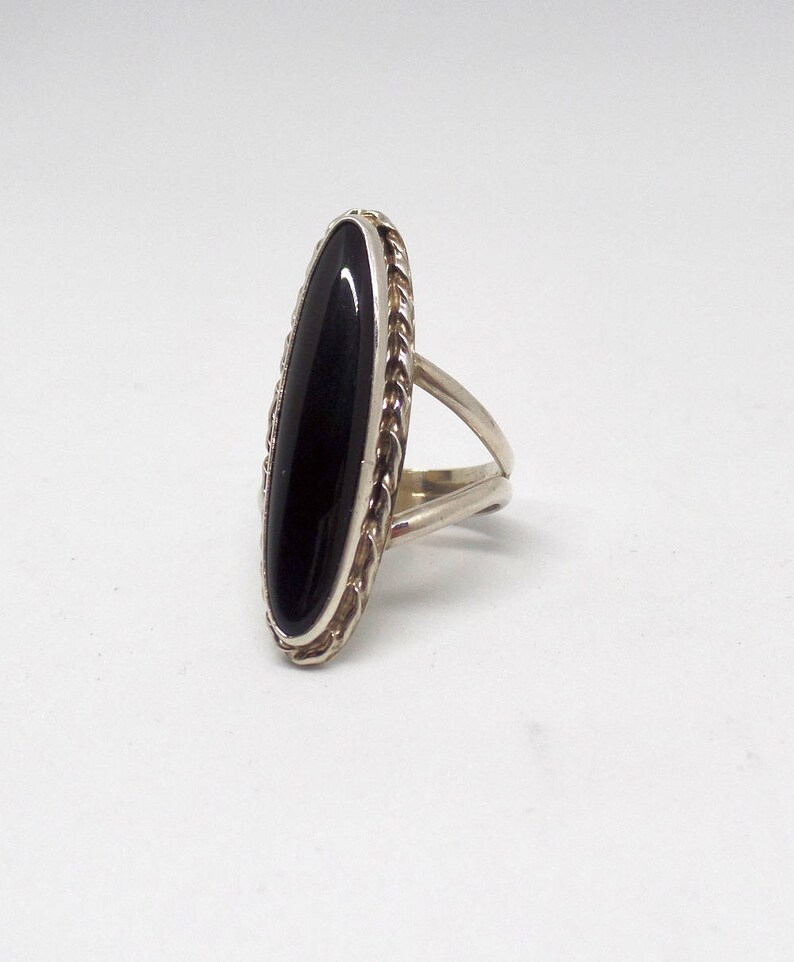 Black Onyx Jewelry Womens Black Onyx Ring Black Onyx Ring Under 100 Ladies Black Onyx Ring 1517 Sterling Silver Black Onyx 925