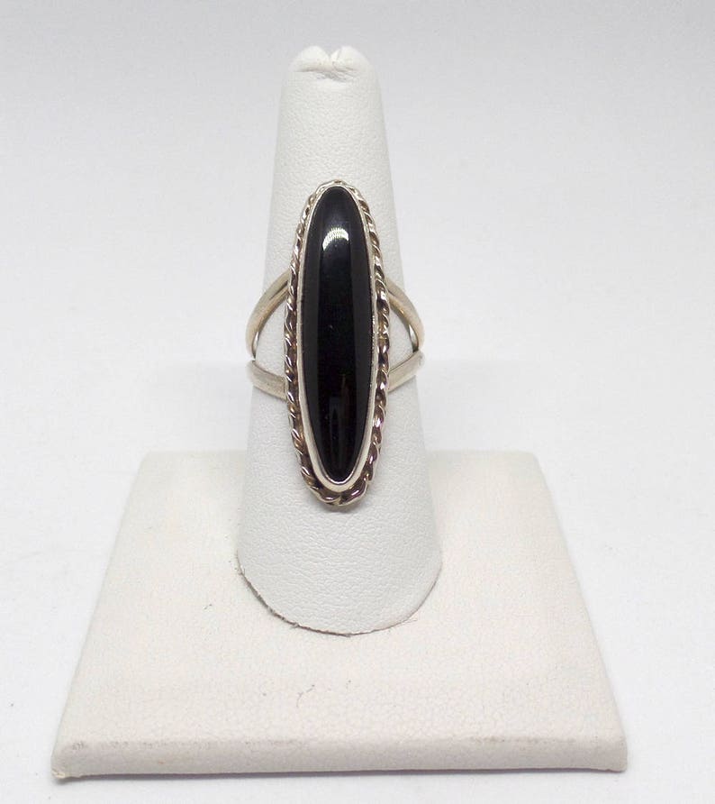 Black Onyx Jewelry Womens Black Onyx Ring Black Onyx Ring Under 100 Ladies Black Onyx Ring 1517 Sterling Silver Black Onyx 925