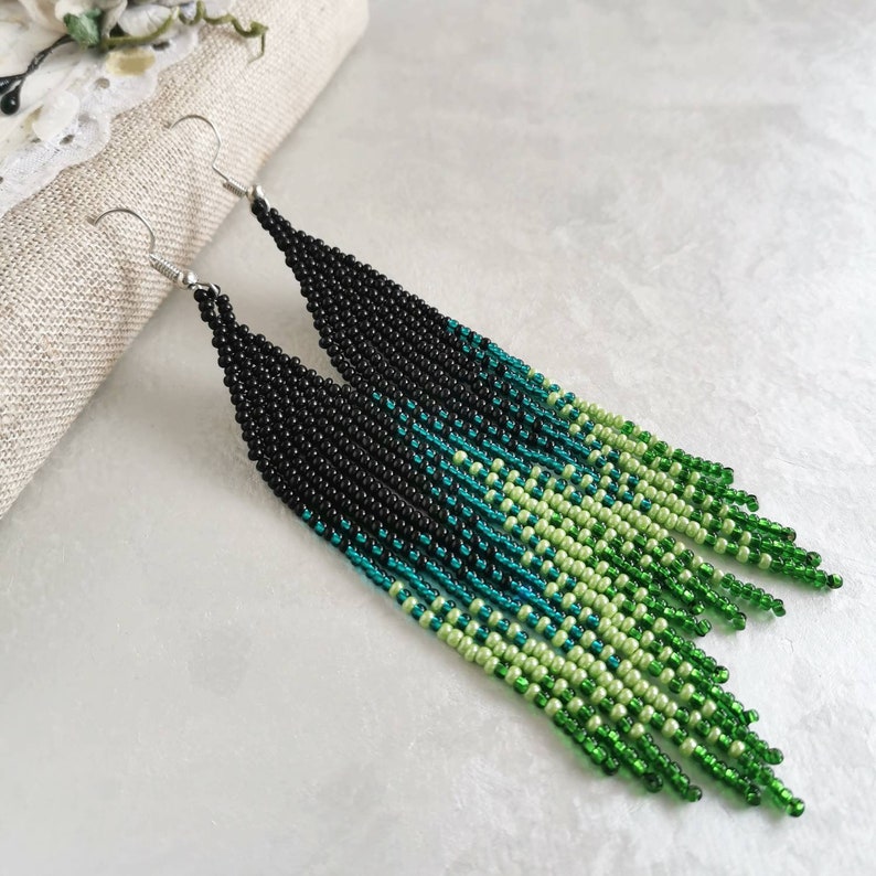 Ombre Beaded Kalidar Set