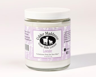 Lavender Goat Milk Lotion – Nourishing, Everyday Moisture for Hands & Body
