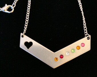 Mother’s Day necklace - you pick birthstones