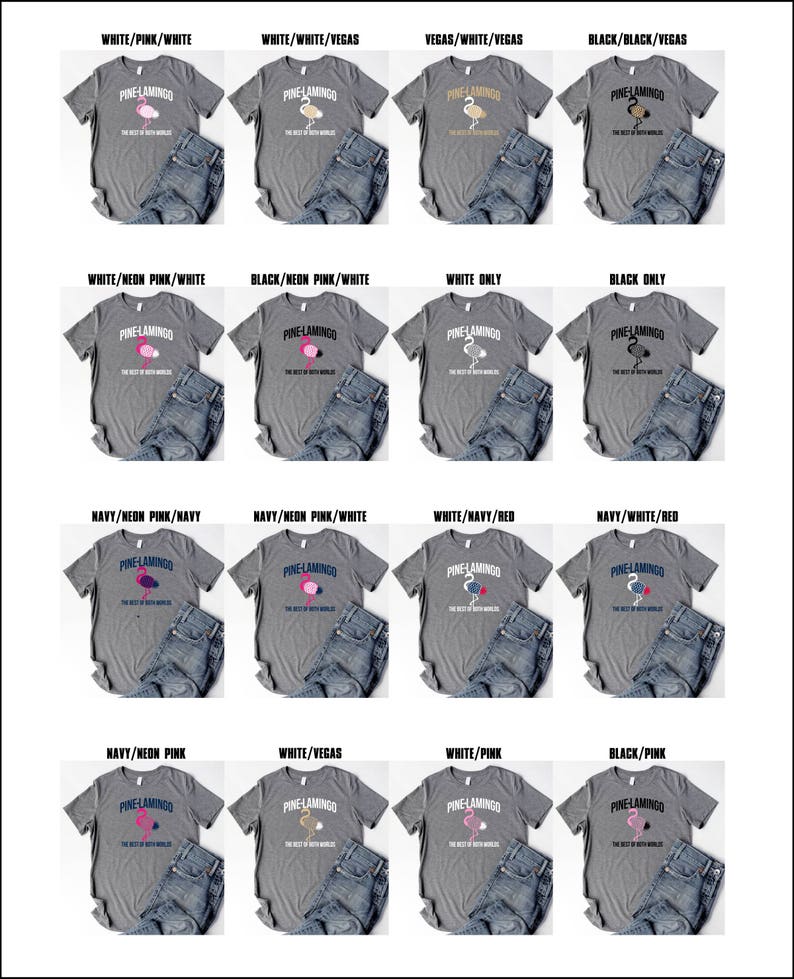 Pineapple Flamingo Shirts Women Pinelamingo Party Shirt Bridal Etsy