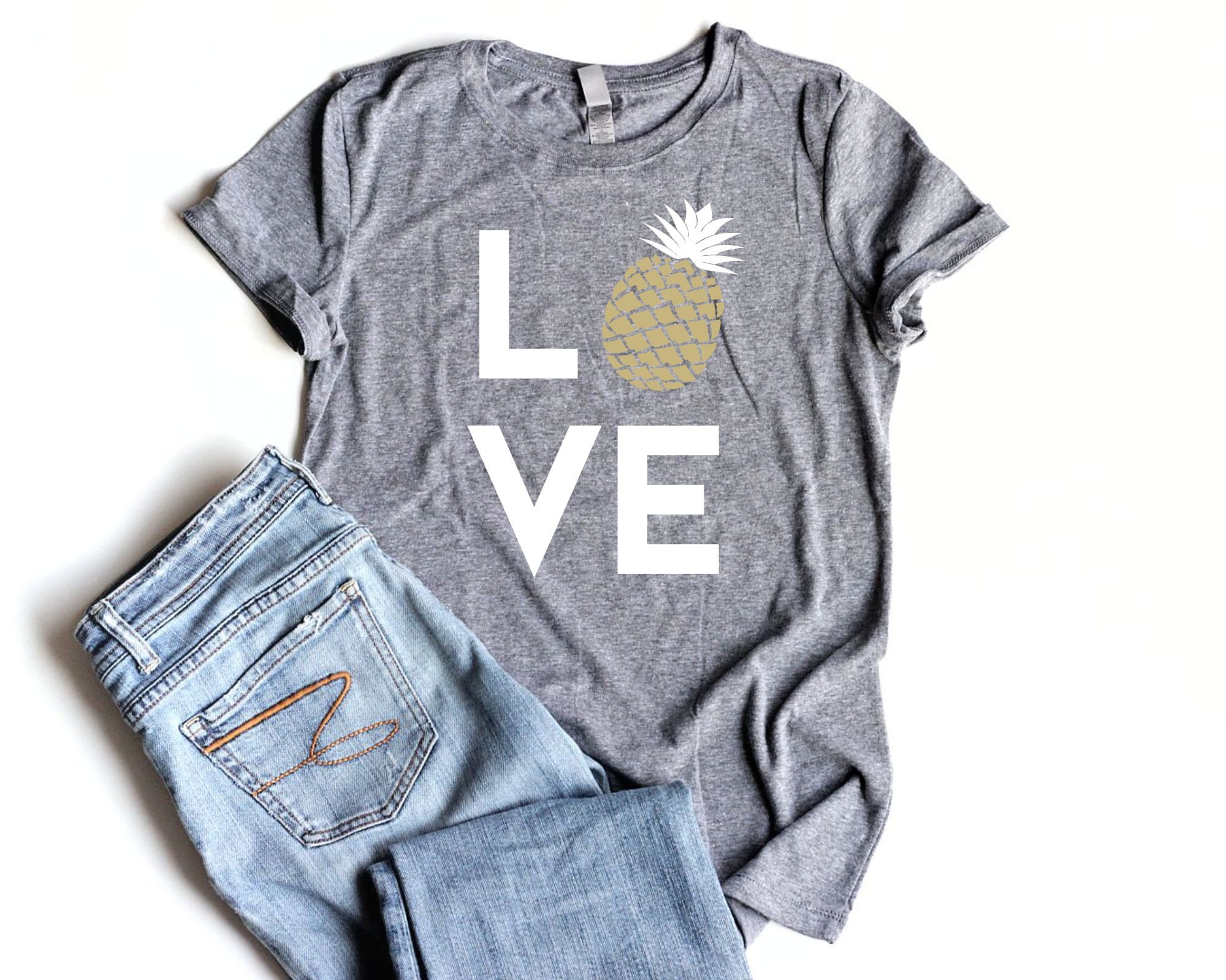 Pineapple LOVE Shirt Junior Fitted 