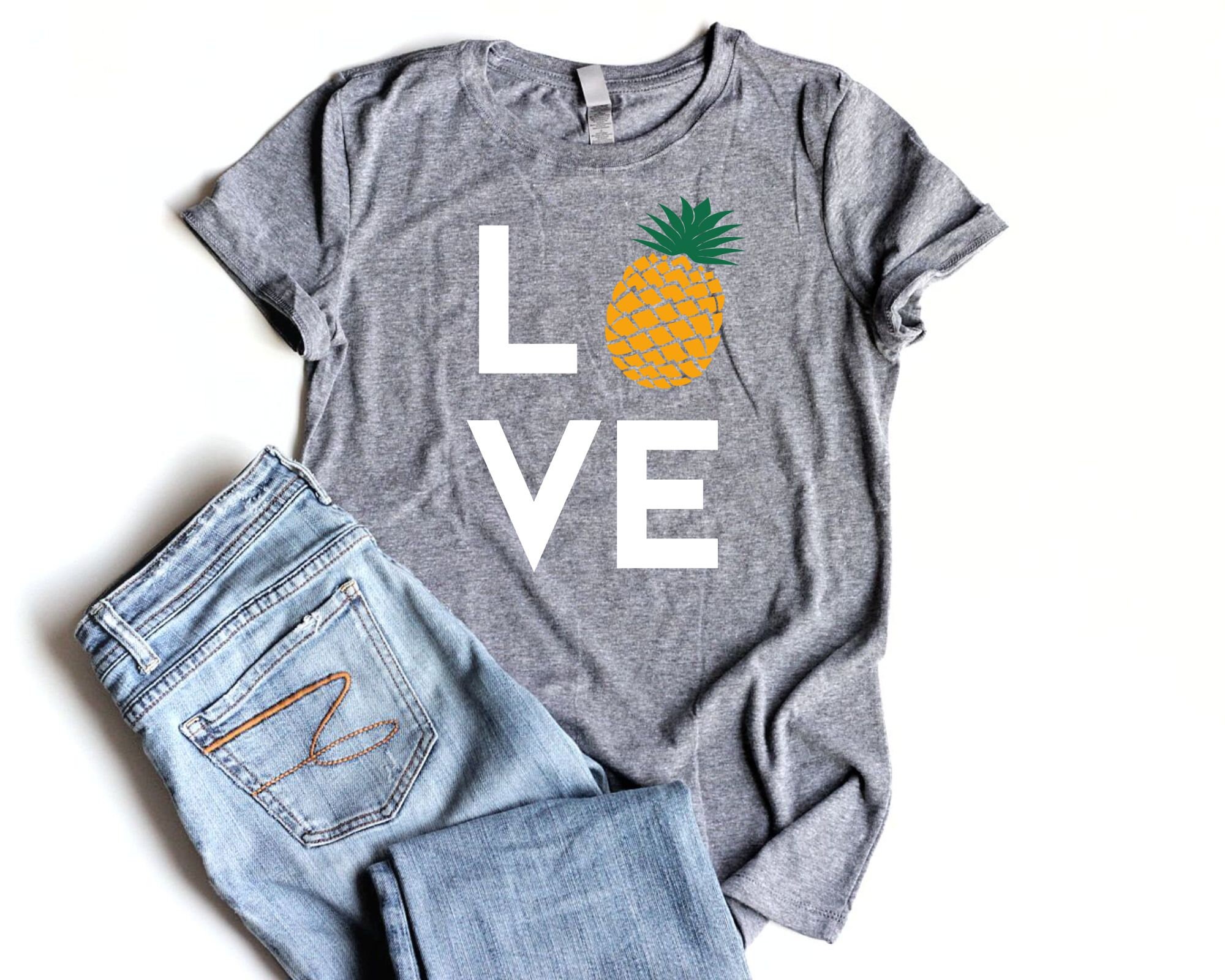 Pineapple LOVE Shirt Junior Fitted 