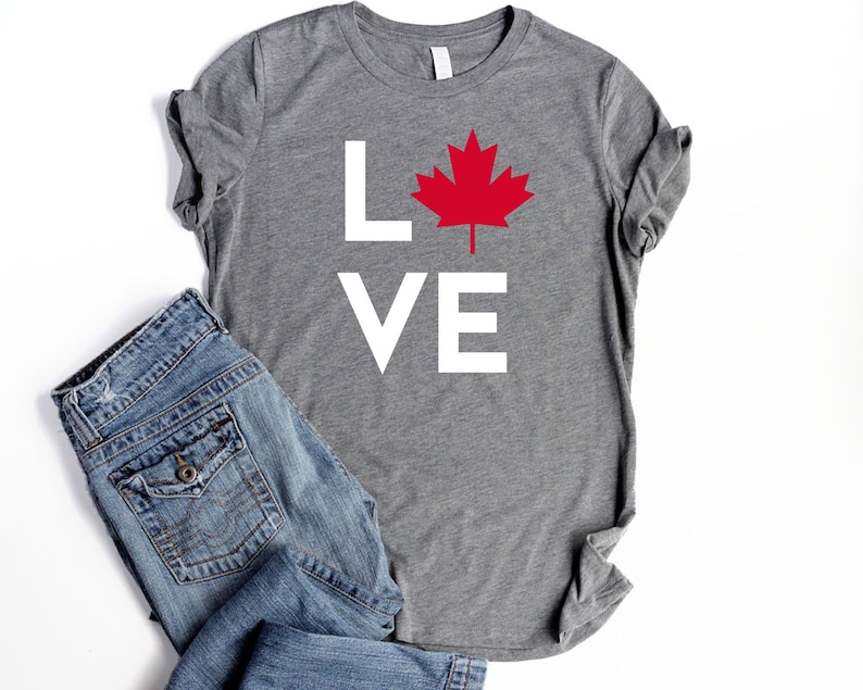 Canada Shirt Canadian Maple Leaf Shirt Canadian Flag Shirt Etsy