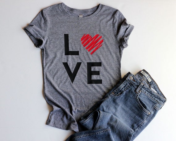 valentine heart shirt