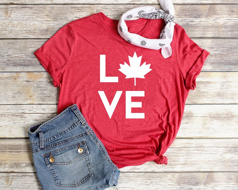 Canada Shirt Canadian Maple Leaf Shirt Canadian Flag Shirt Women's Proud Canadian Shirt Canada