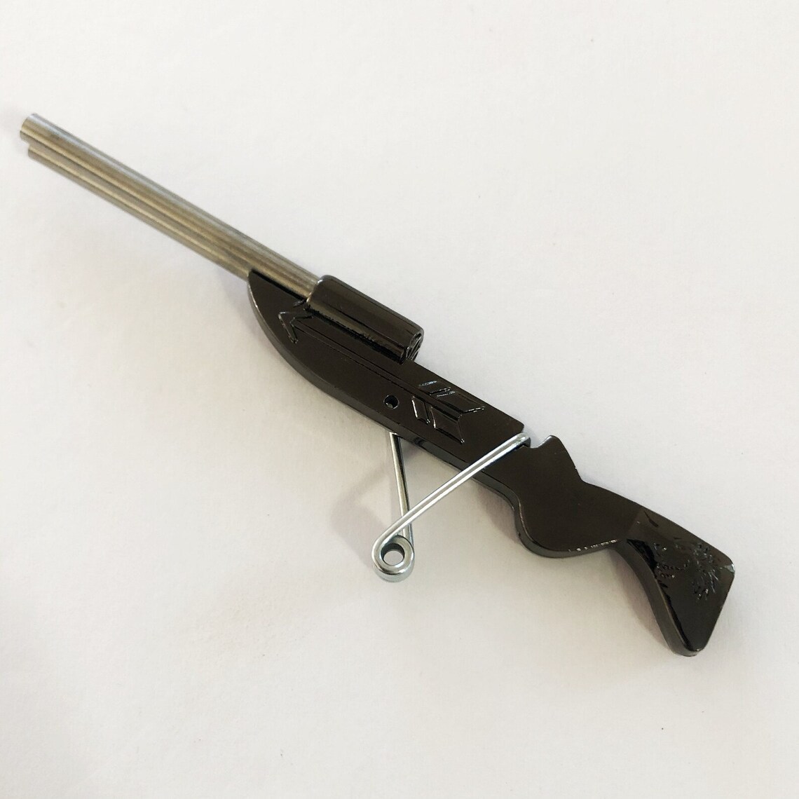 Mini Toothpick Shotgun Shooter Funny Shooting Miniature Gun Toys