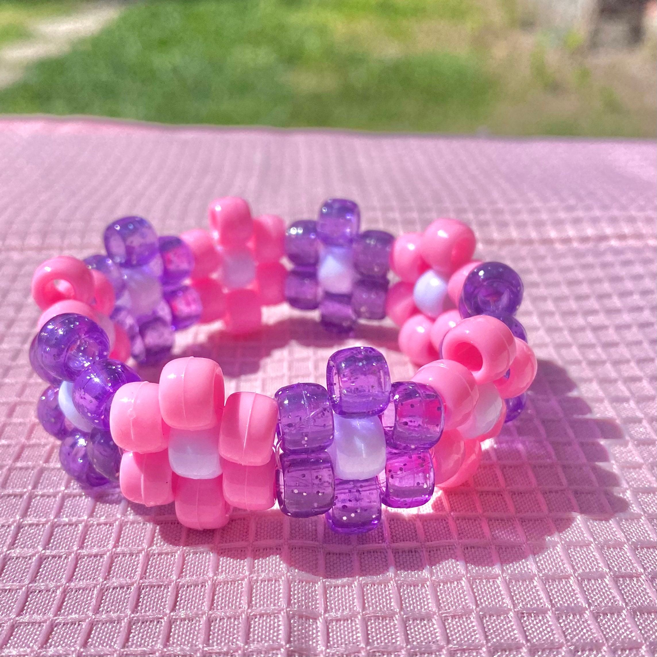 Ganja Goddess Flower Kandi Bracelet