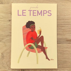 Carte Mantra PRENDS LE TEMPS