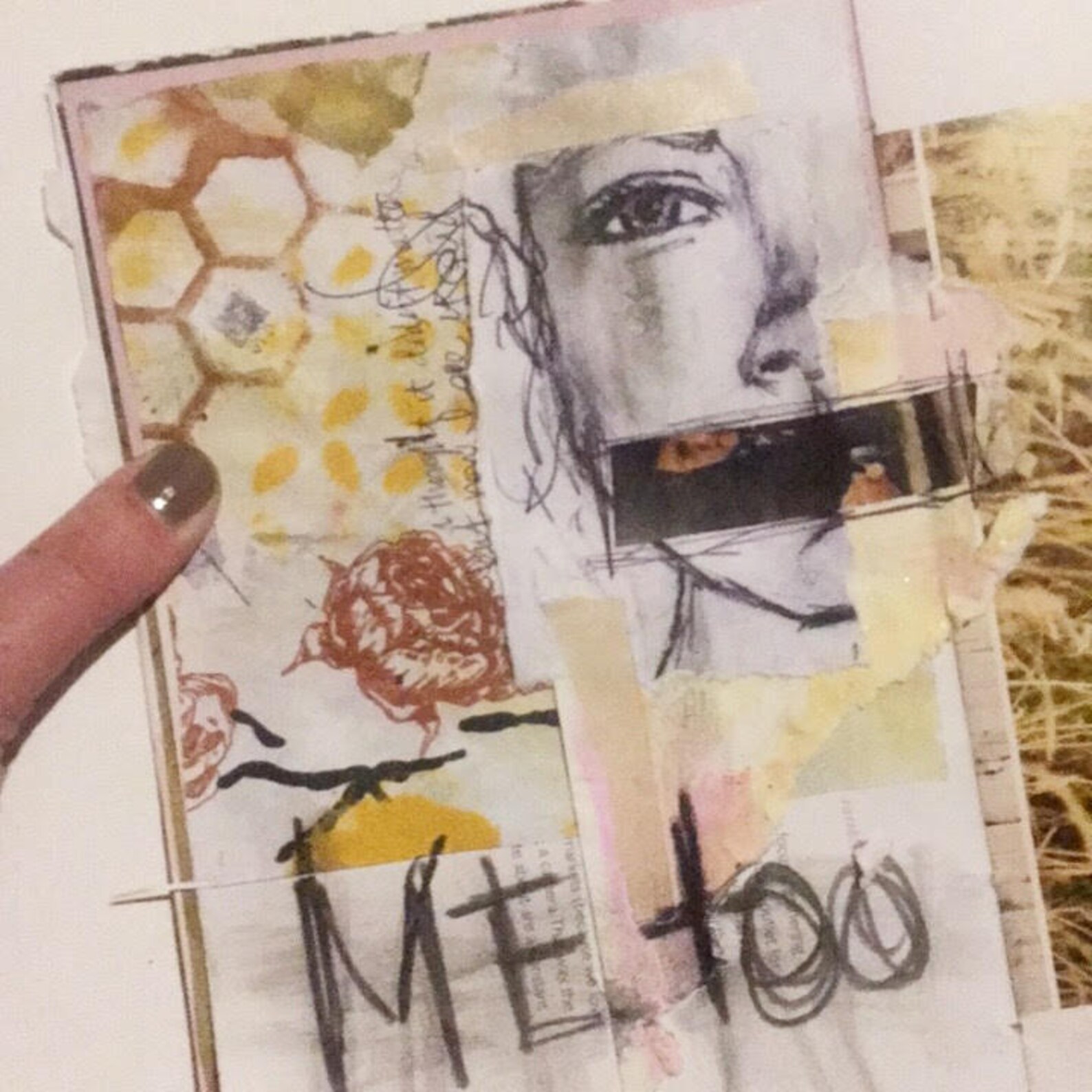 Easy Art Addons Art Journal Collage Sheet Etsy