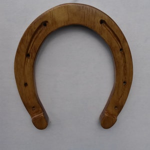 Handmade Wooden Horseshoes