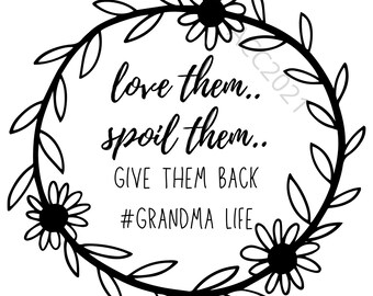 Download Grandma Life Svg Etsy