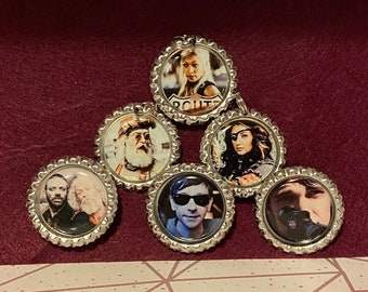 Z Nation - Bottlecap Pins and Pendants