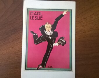Postcard Earl Leslie by Zig Sandy Val 1970 Ephemera