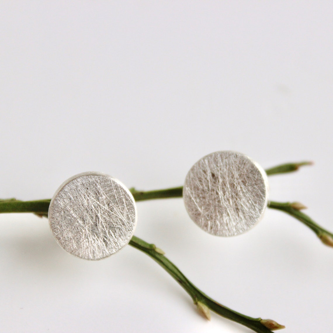 dezente ohrstecker silber