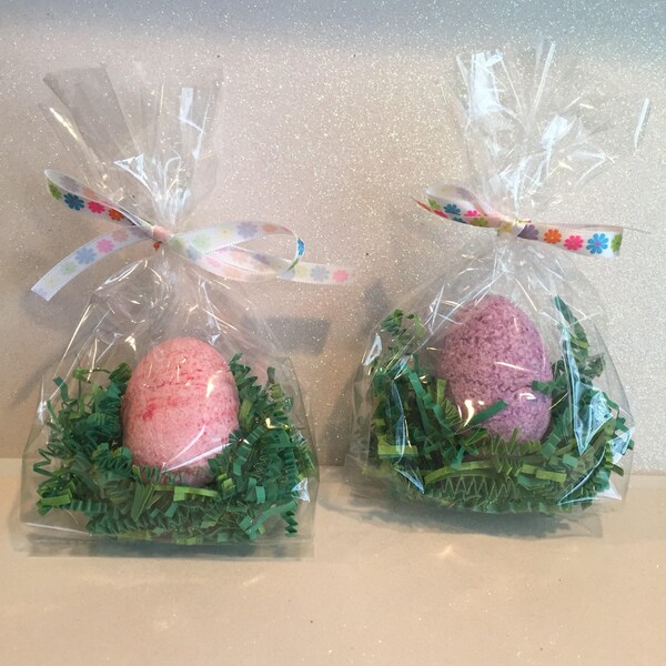 Easter Egg Bath Bombs; Easter Basket filler; Easter basket stuffers