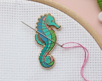 Seahorse - Magnetic Needle Minder for Cross Stitch