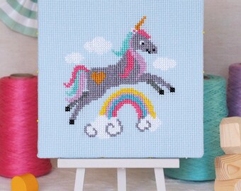 Sparkle Unicorn - Junior Cross Stitch Kit