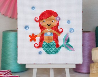 Splash Mermaid - Junior Cross Stitch Kit