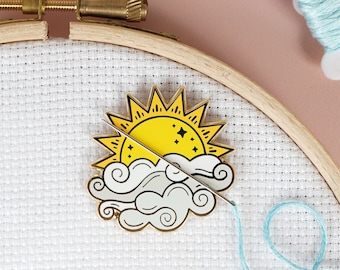 Sunshine - Magnetic Needle Minder for Cross Stitch, Sewing, Embroidery and Needlework