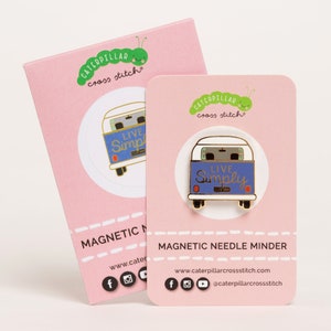 Campervan Magnetic Needle Minder for Cross Stitch image 2