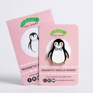 Penguin Magnetic Needle Minder for Cross Stitch image 2