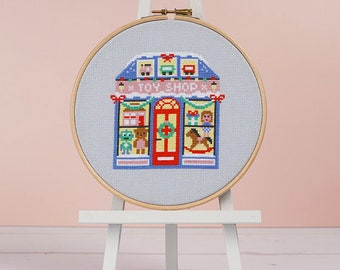 Jingle Bell Toy Shop-Cross Stitch Kit